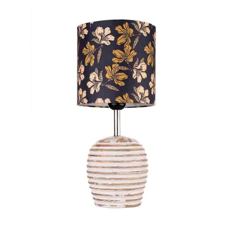 Spring Fabric Table Lamp - Black media 4