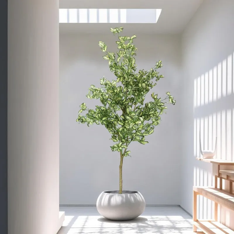 Earthora Artificial Tiny Leaves Plant - 7 Feet media 4