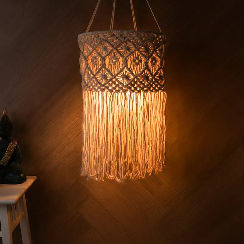 Twyna Macrame Lampshade media 1
