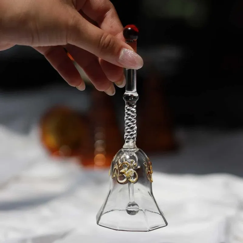 Spiritual Harmony Glass Pooja Bell media 6