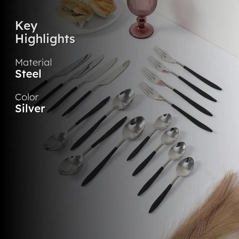 Nila Cutlery Set - Sixteen Piece Set media 2