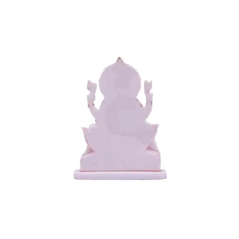 Marble Ganesha On Lotus media 6