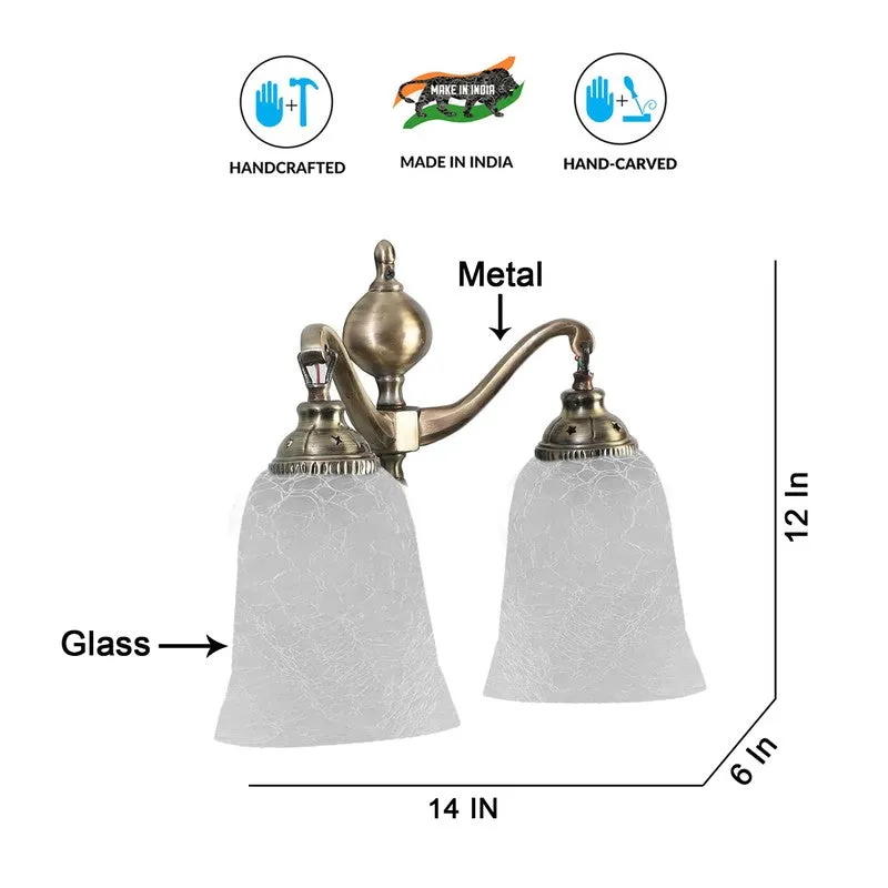 Crystal Bloom Swan Neck Glass Wall Lamp media 9