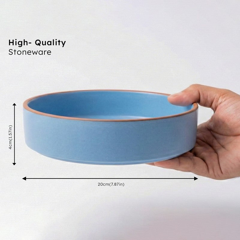 Savro Ceramic Salad Bowl (700 mL Each) - Set Of Two media 7