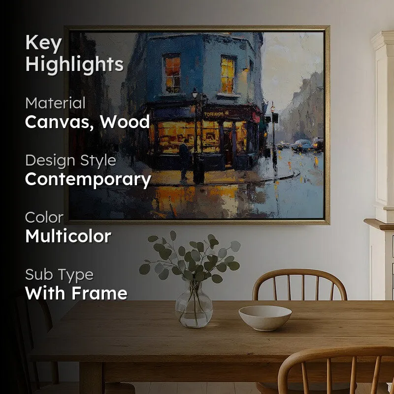 Rainlume Canvas Wall Painting With Frame media 2