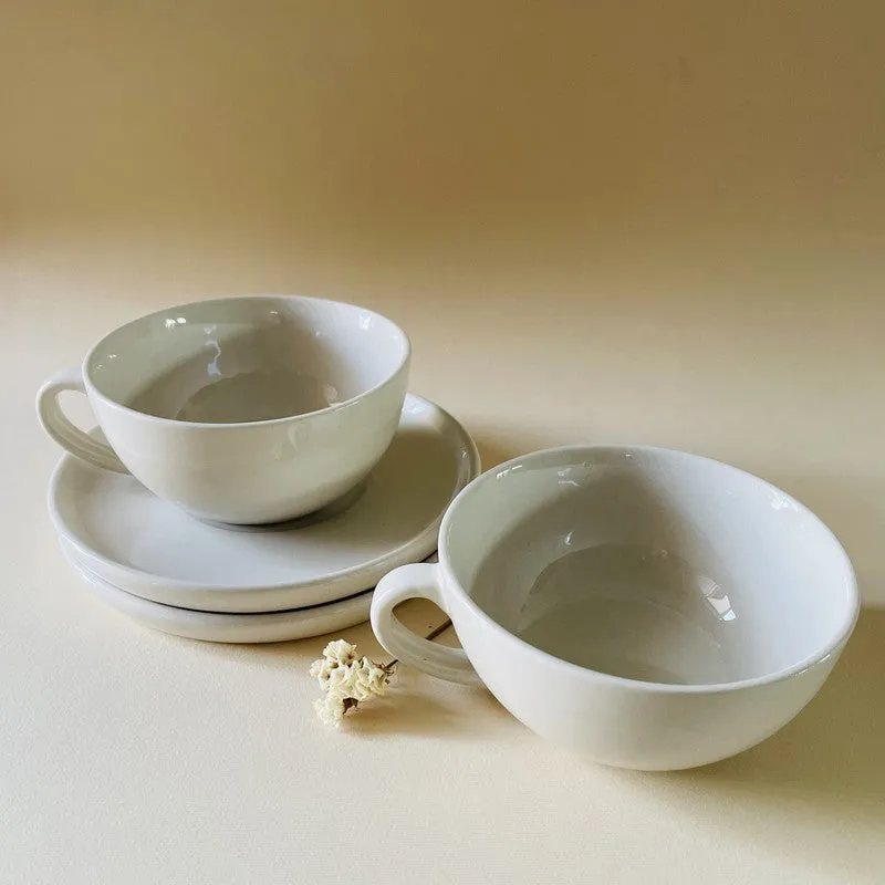 Lunar Brew Cup & Saucer (240 Ml) - Four Piece Set media 7