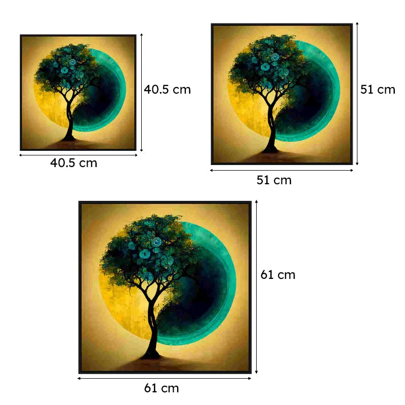 Dichotomy Canvas Wall Art With Frame media 6