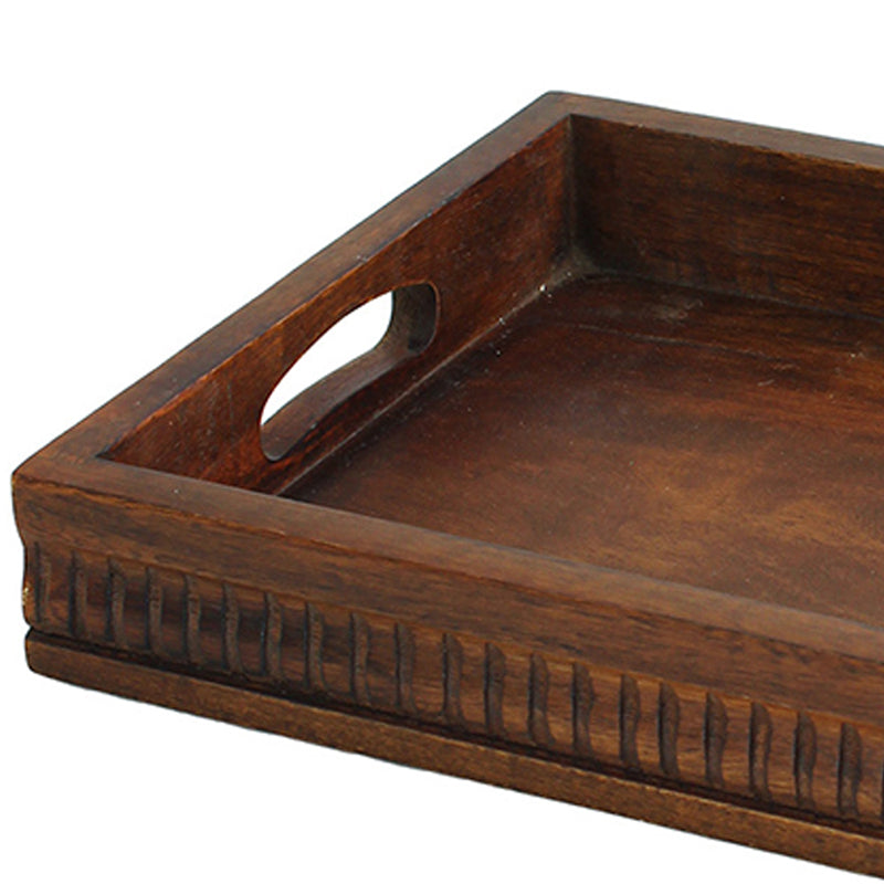 Wudiva Wood Serving Tray - Rectangle media 3