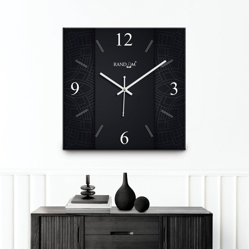 Vexon Analog Wall Clock - Black