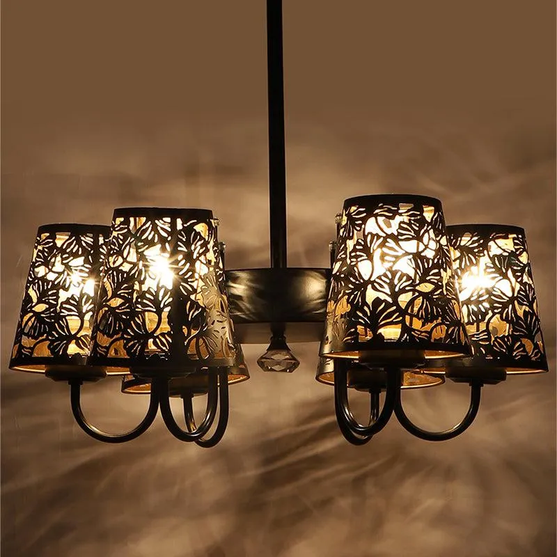 Bloomy Viya Etched Ceiling Lamp media 1