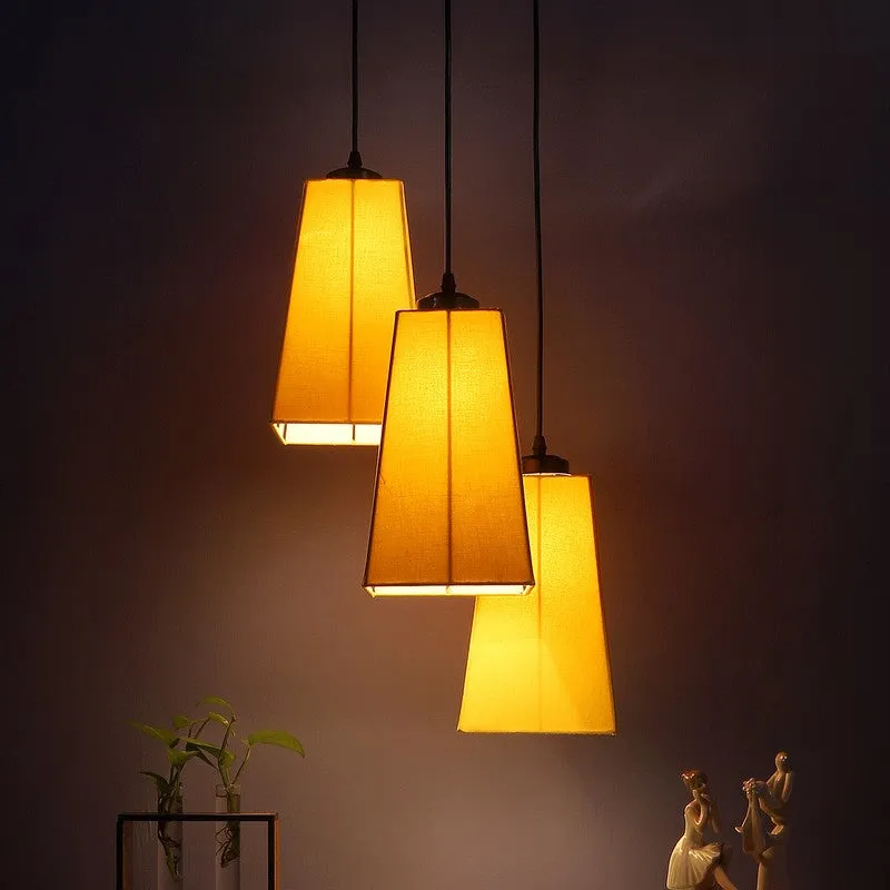 Shadowlux Triple Metal Ceiling Lamp - Yellow media 1