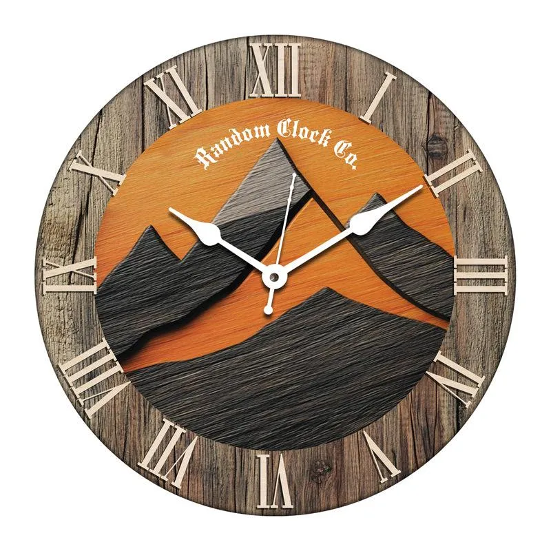 Cyclus Analog Wooden Wall Clock media 3