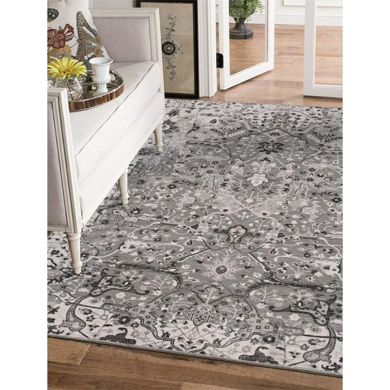 Qamra Ethnic Carpet - Ash media 3