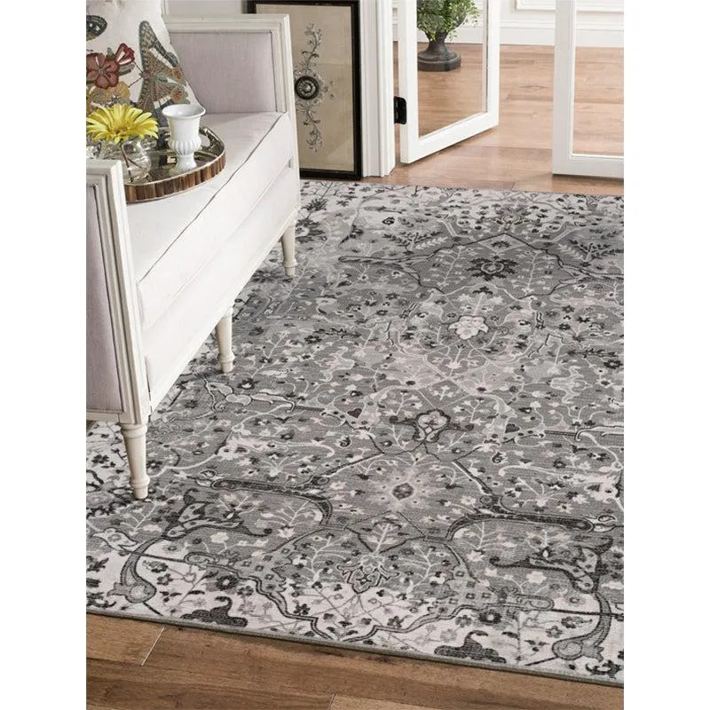 Qamra Ethnic Carpet - Ash media 3