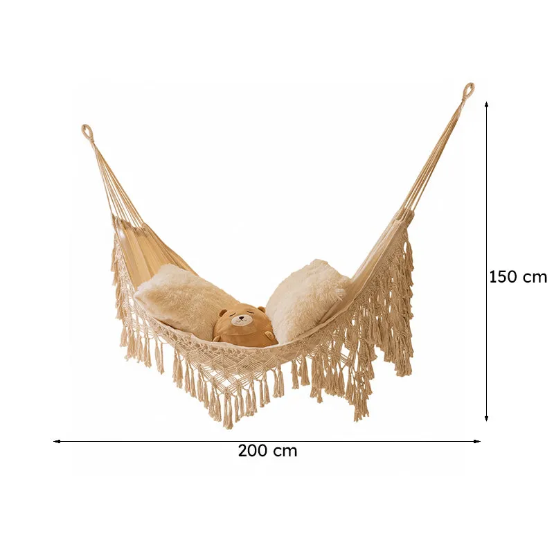 Lema Cotton Handcrafted Hammock media 5