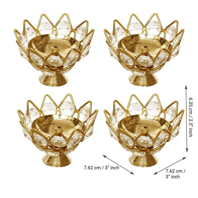 Celestial Crystal Diyas - Set of Ten media 7