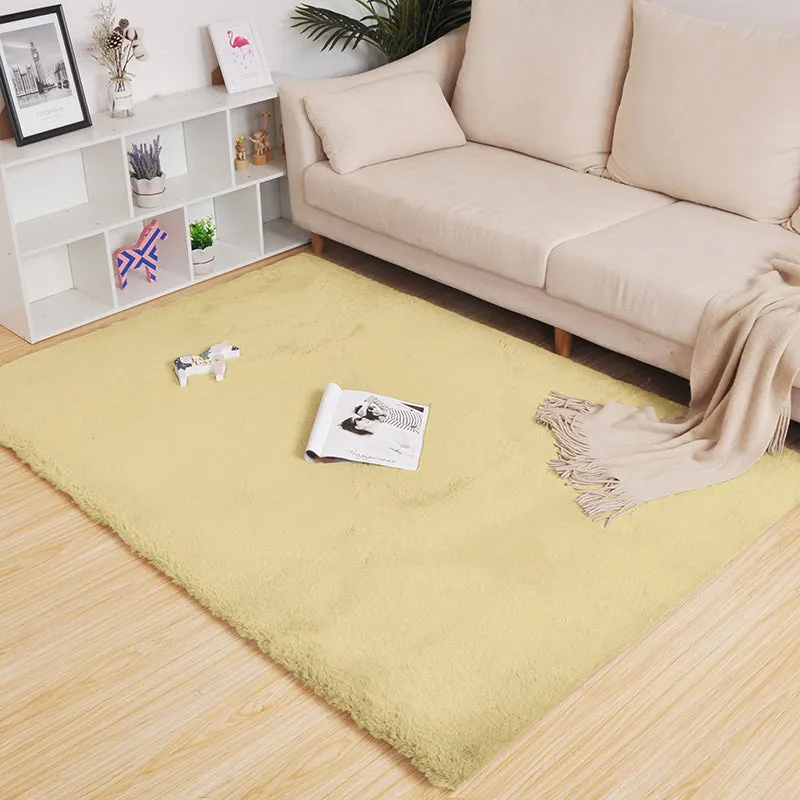 Ruffle Luxe Area Rug - Gold media 1