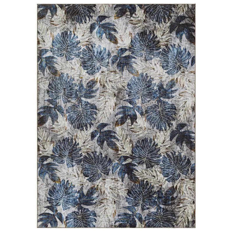 Fariyah Floral Carpet - Blue media 1