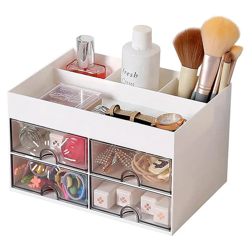 Cubby Buddy Plastic Jewel Box - White media 3