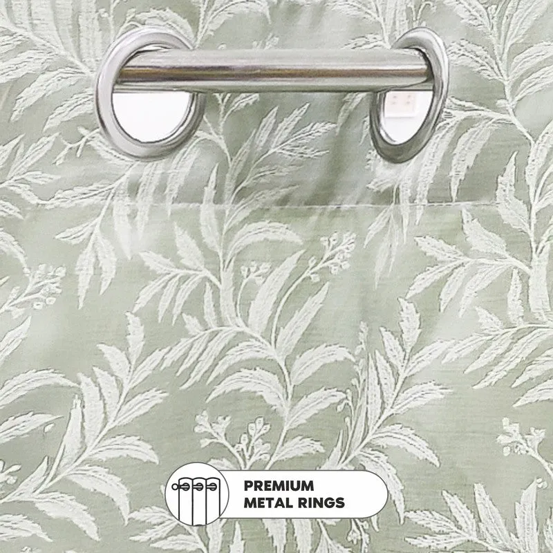 Ivora Solid Curtains - Set Of Two media 5