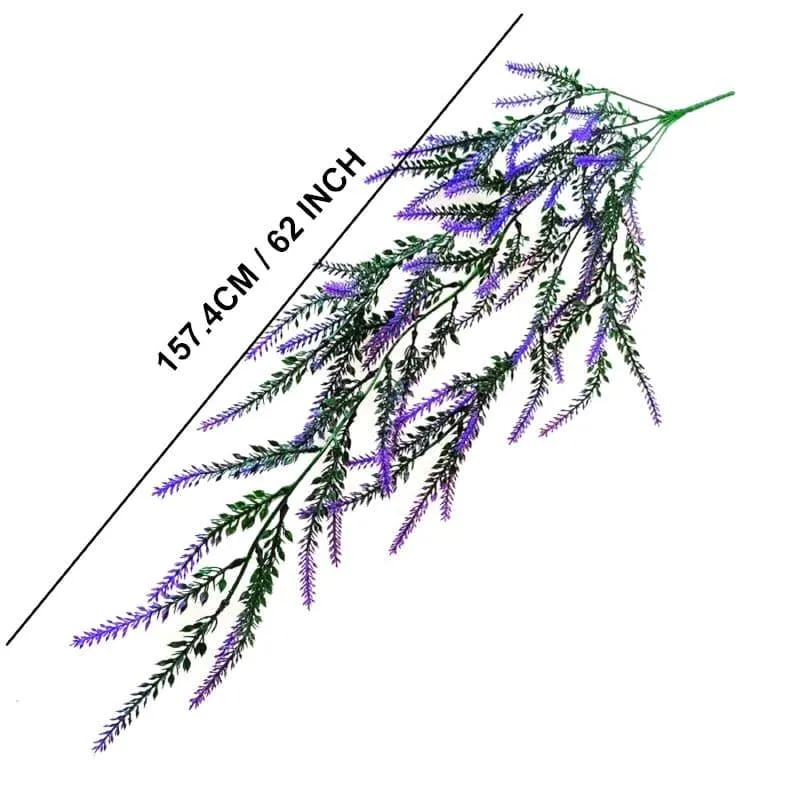 Faux Lavender Garland media 5