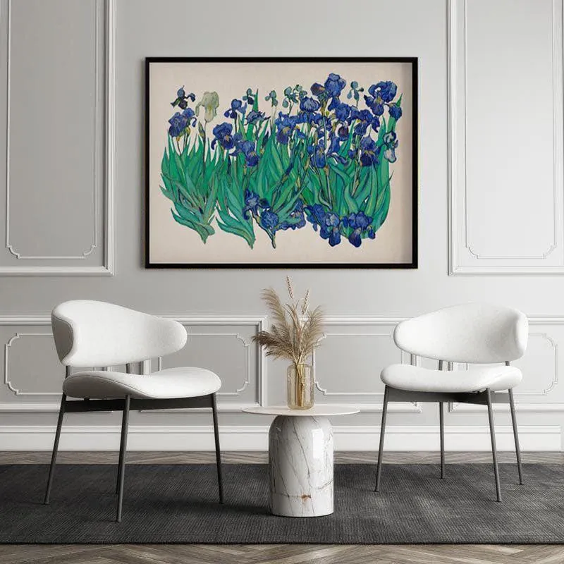 Irises II By Vincent Van Gogh - Black Frame media 5