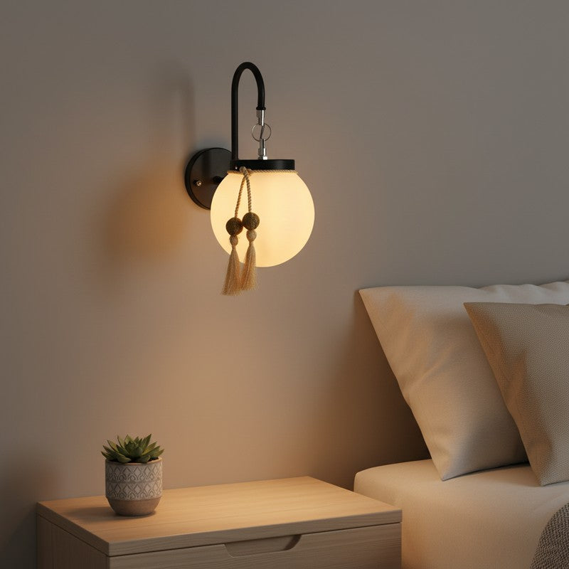 Dome Radiance Iron Wall Lamp