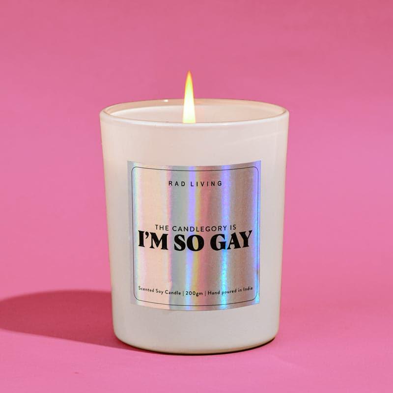 I'm So Gay Scented Candle media 3
