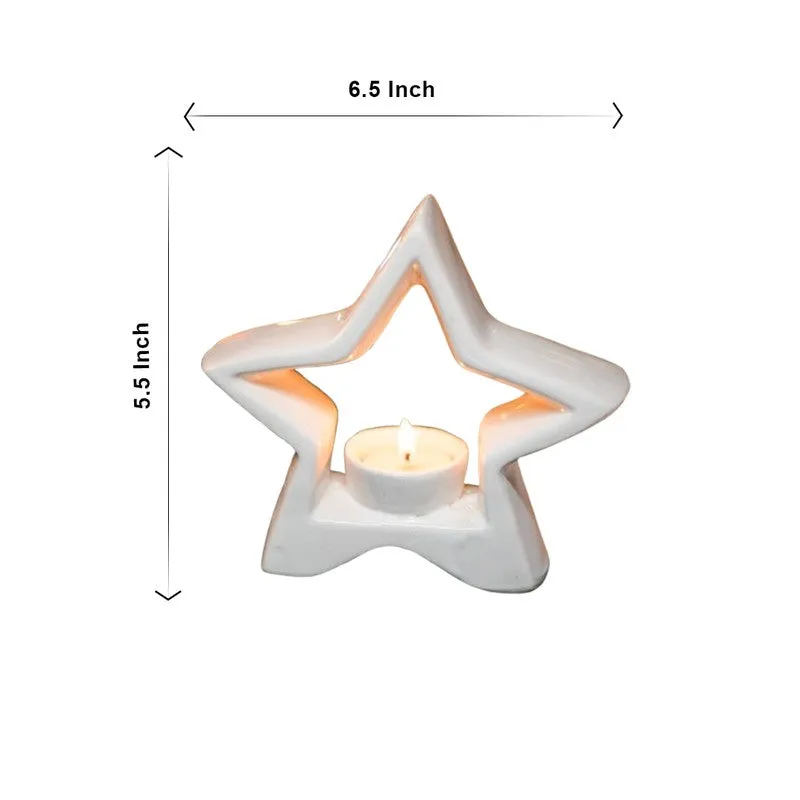 Christmas Star Tealight Holder media 6