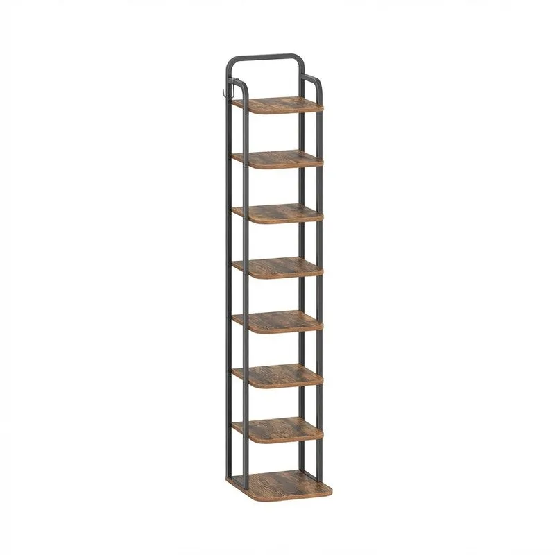 Refined Metal Shoe Rack - Black media 3