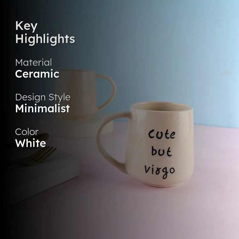 Cute But Virgo Coffee Mug (250 mL) media 2