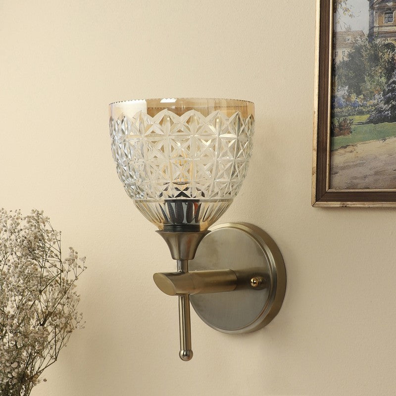 Cindrel Elegant Glass Wall Lamp media 6