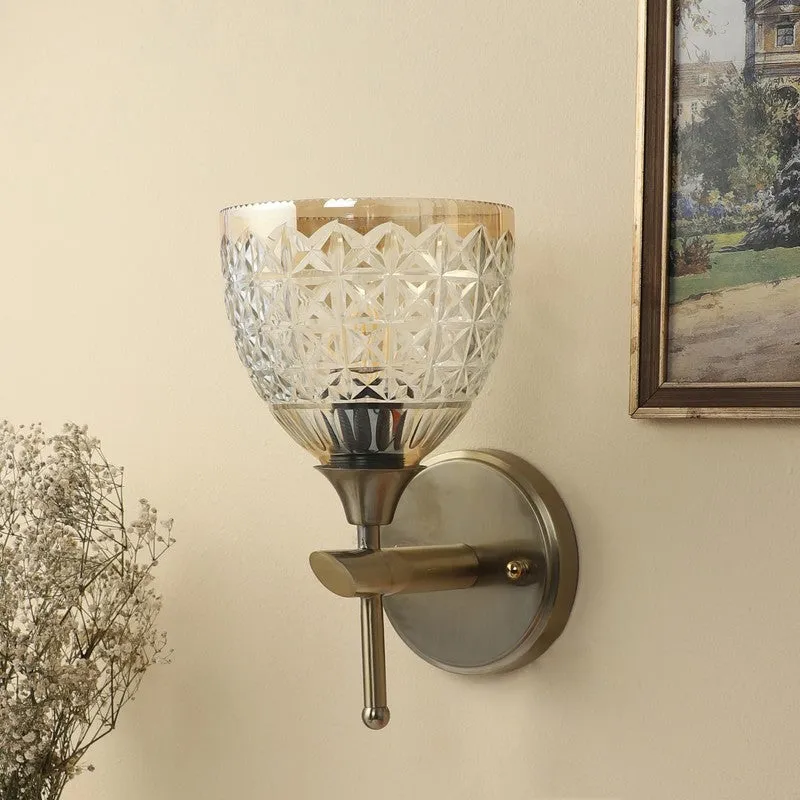 Cindrel Elegant Glass Wall Lamp media 6