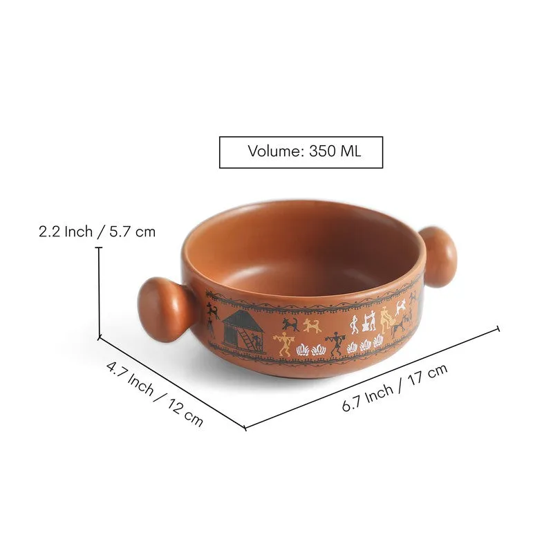 Aveline Ceramic Serving Bowl (350 Ml) - Set Of Two media 6