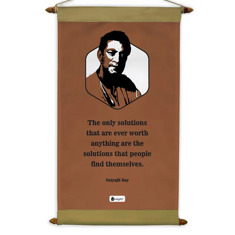 Sathyajith Ray Motivational Canvas Wall Accent media 4
