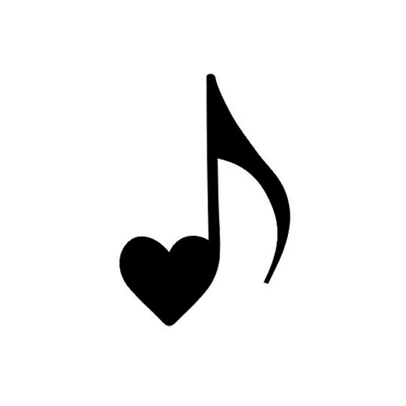 Love Musical Note Black Iron Wall Accent media 3