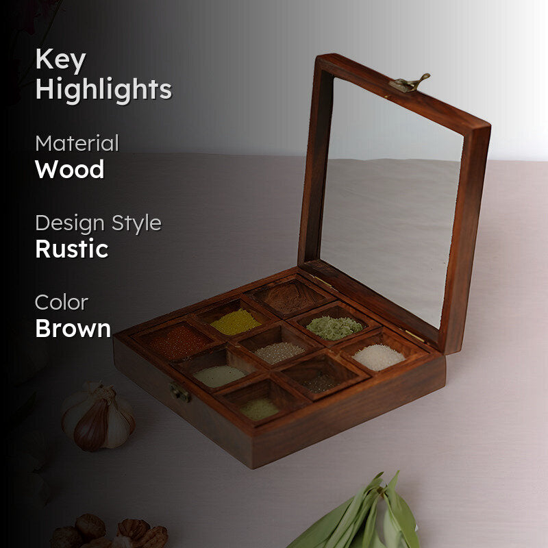Spicryx Wood Masala Box media 2