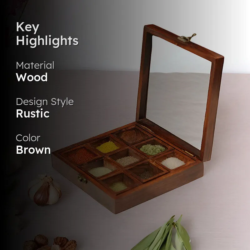 Spicryx Wood Masala Box media 2