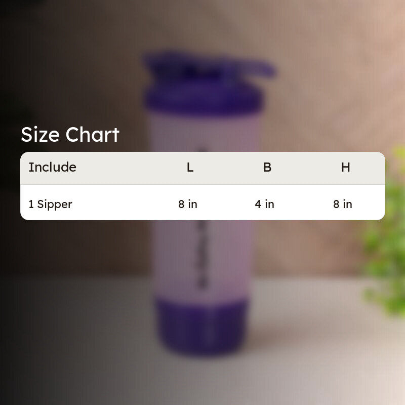 Boschin Gym Shaker (400 mL) - Mauve media 6