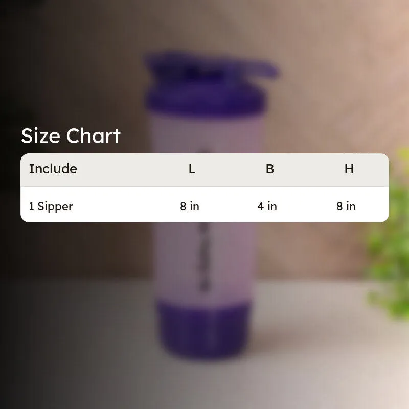 Boschin Gym Shaker (400 mL) - Mauve media 6