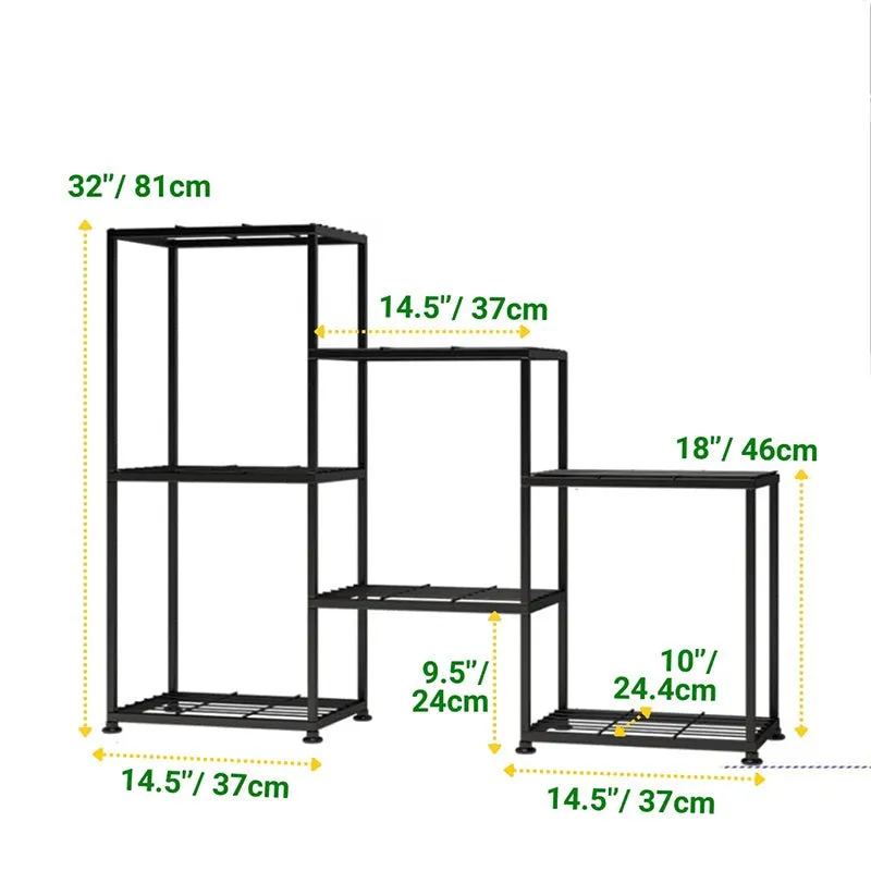 Sylavan Tier Metal Planter Stand media 8