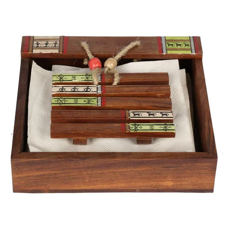 Simesha Tribal Tissue Holder media 4
