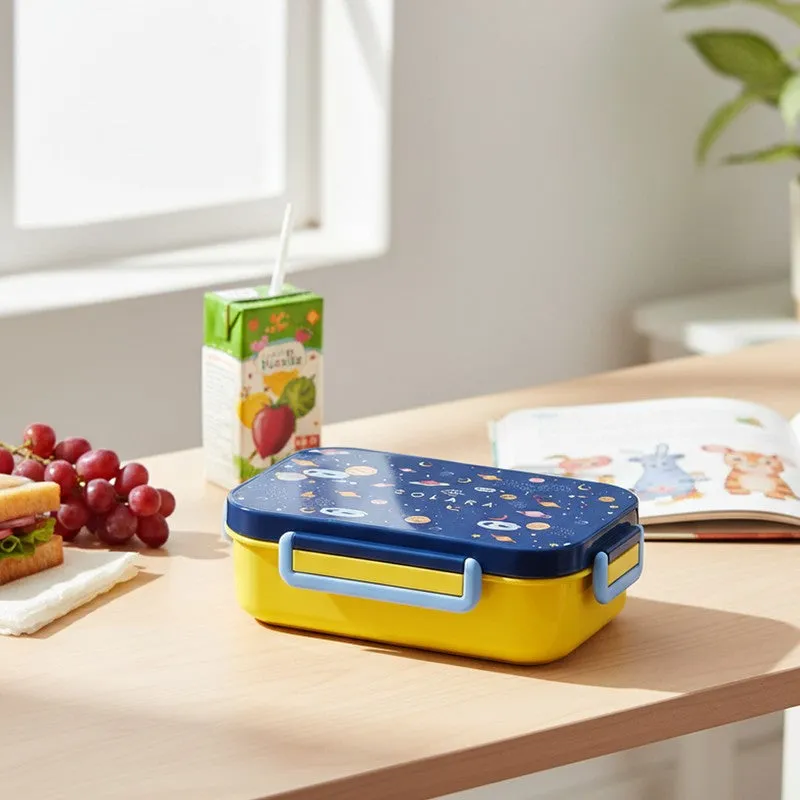 Solara Brewora Galaxy Lunch Box (Yellow,Blue) - 1000 ML media 1