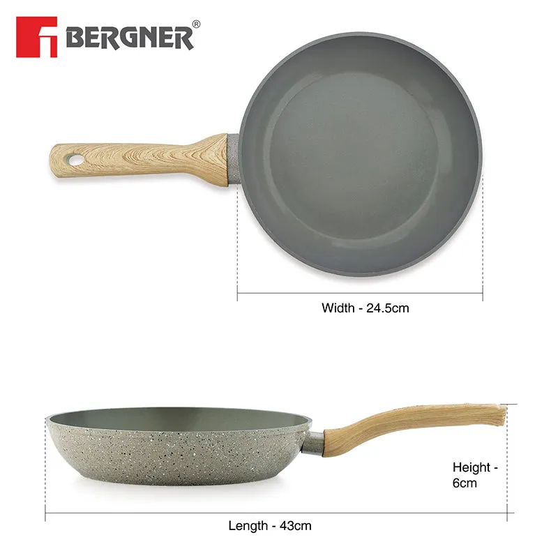 Bergner Ever Glide Induction Safe Non-Stick Frying Pan - 25 cm media 8
