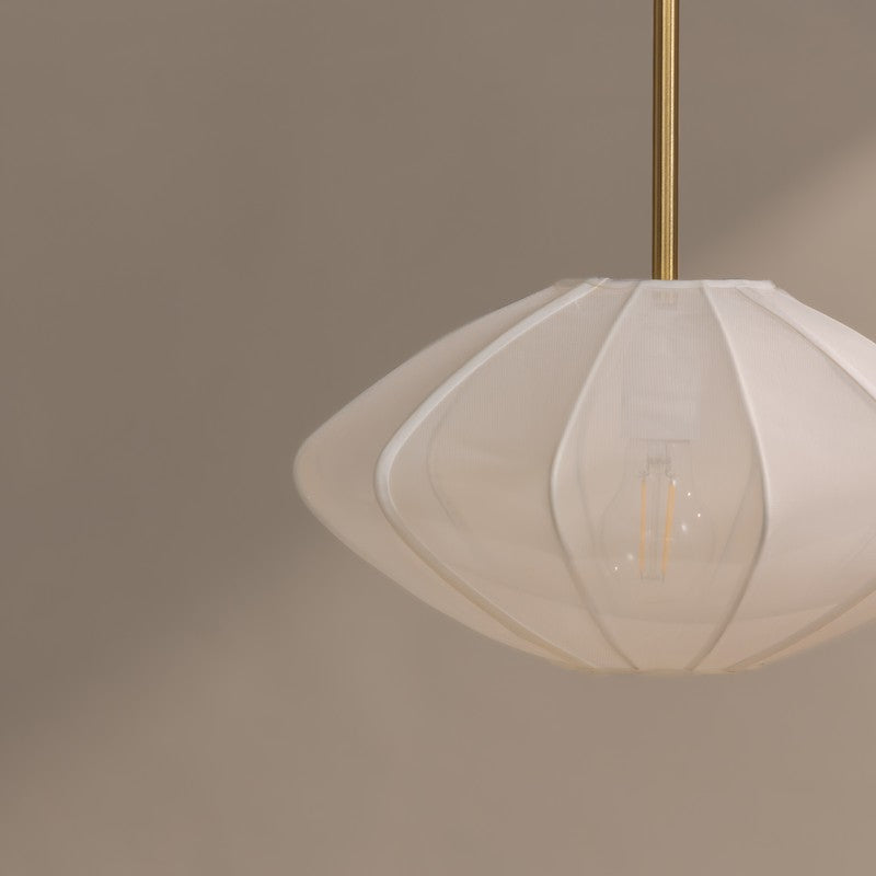Fig Living Luxe Collection Fabric Ceiling Lamp - Tokyo Lamp media 4