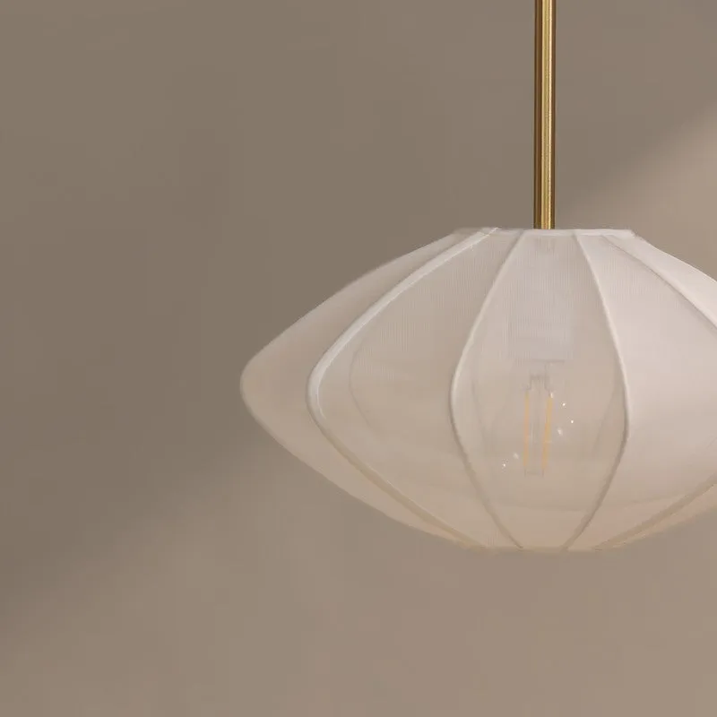 Fig Living Luxe Collection Fabric Ceiling Lamp - Tokyo Lamp media 4