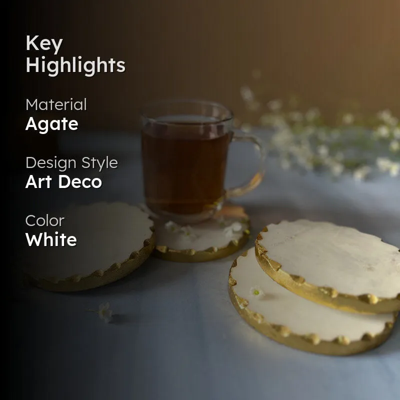 Holden Handcrafted Marble Coaster - Set Of Four media 2