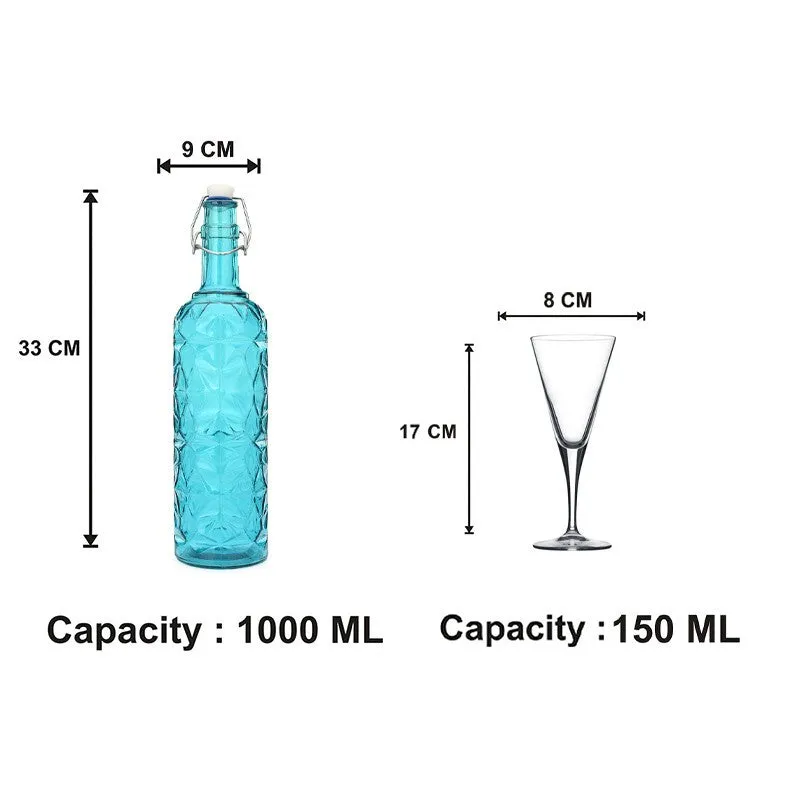 Easton 1000 mL Water Bottle With 150 mL Glasses - Five Piece Set media 7