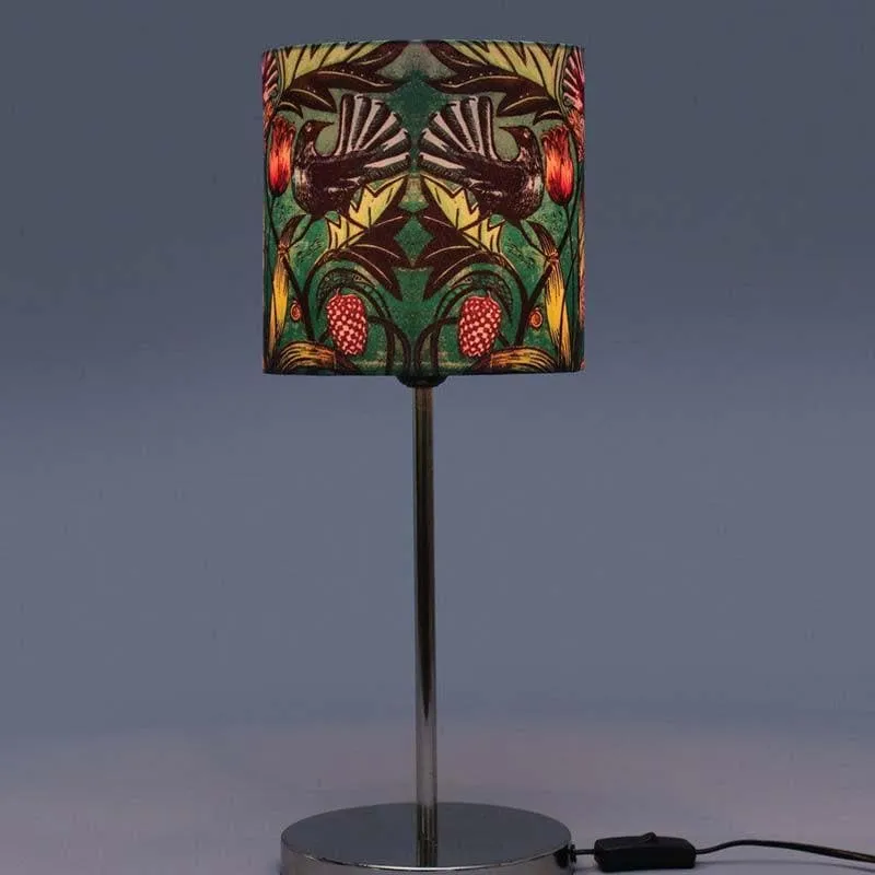 Utopia Metal & Fabric Table Lamp - Multicolor media 3