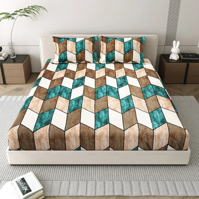 PatternNest Woolen Bedsheet - 150 GSM media 3